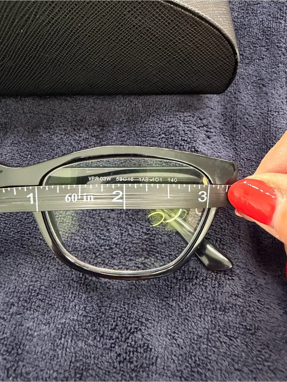 Prada Black Cat-Eye Optical Frames